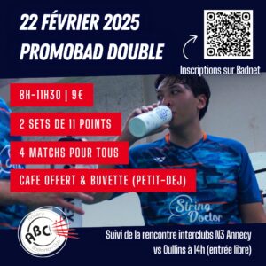 Lire la suite à propos de l’article PromoBad de l’ABC – Février 2025